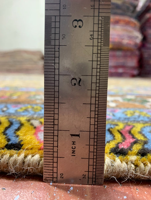 7'x10' Hand-Knotted Persian Olive/Multi Area Rug – KB Rugs 