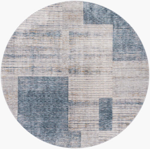 Livabliss Cardiff Machine Woven Rug — Blue / Gray | CDF-2312