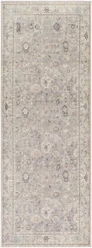 Davina Machine Woven Rug — Gray / Beige Multi | BOCC-2300