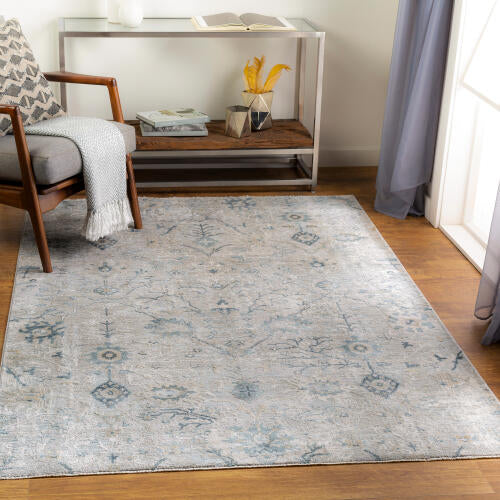 Brunswick Machine Woven Rug — Ivory / Sage| BWK-2316 - colour & pattern