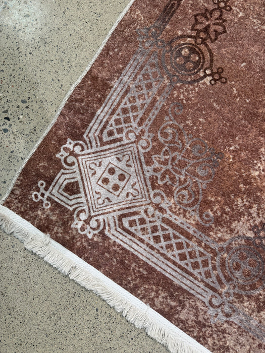 5'x8' Mystic Terracota Machine Washable Area Rug