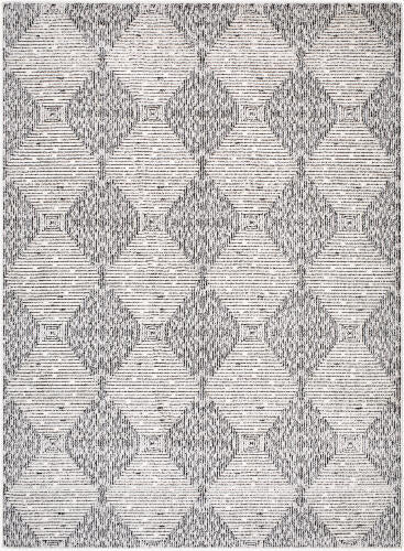 Livabliss Freud Machine Woven Rug — Ivory / Charcoal | FEU-2332 - performance