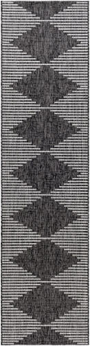 Livabliss Eagean Machine Woven Rug — Charcoal / Gray | EAG-2348