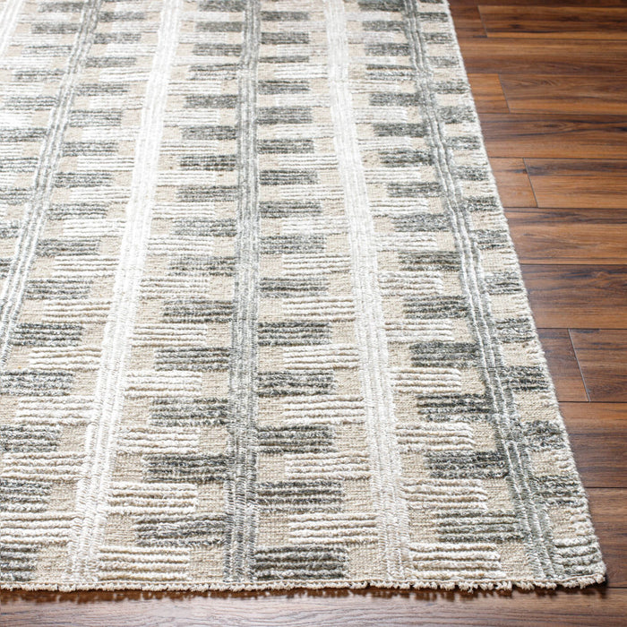 Amina Hand Knotted Rug — Light Beige / Gray | AMA-2302