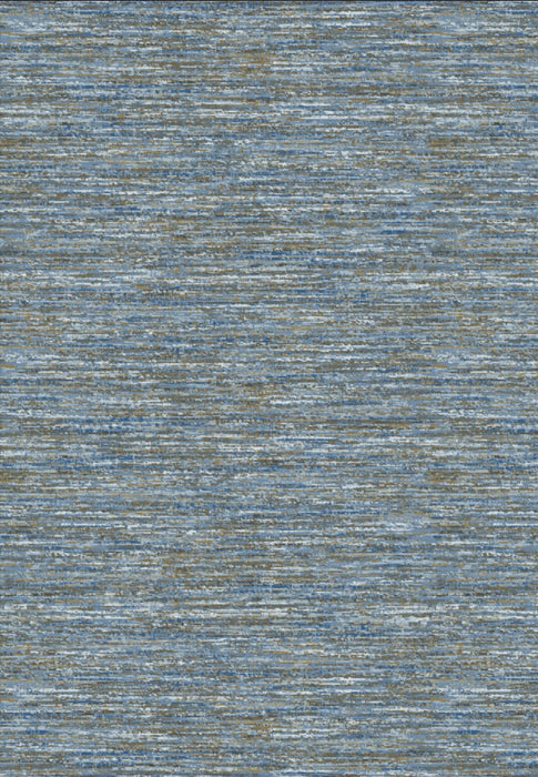 5'x8' Power-Loomed Modern Minimalist Blue/Grey Area Rug – KB Rugs