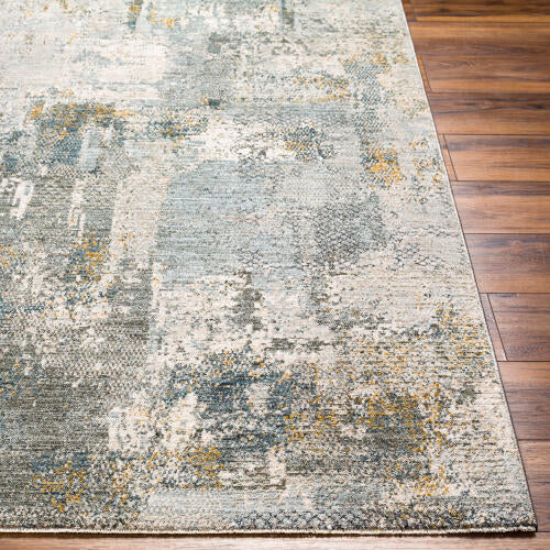 Livabliss Dresden Machine Woven Rug — Mist / Teal | DRE-2305