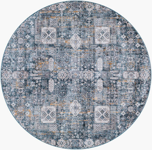 Livabliss Cardiff Machine Woven Rug — Blue / Gray / Ivory | CDF-2309