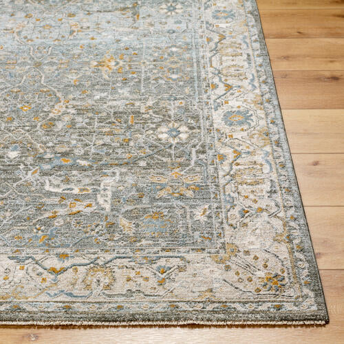 Livabliss Dresden Machine Woven Rug — Mist / Ivory | DRE-2310