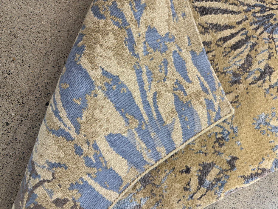 2'x3' 100% Wool Nepali Hand Knotted Area Rug