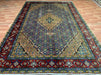 7'x10' Hand-Knotted Persian Navy/Multi Area Rug – KB Rugs 