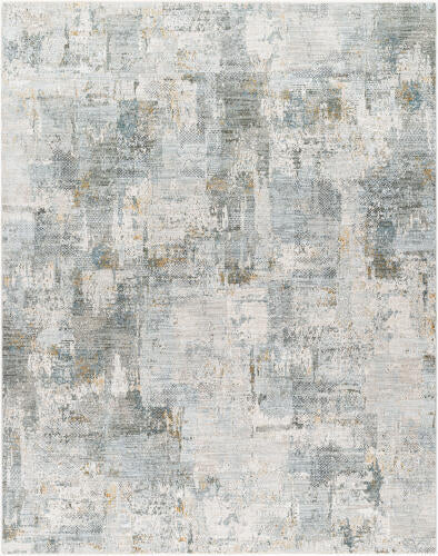 Livabliss Dresden Machine Woven Rug — Mist / Teal | DRE-2305 - performance