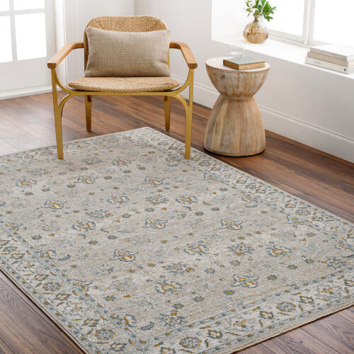 Livabliss Dresden Machine Woven Rug — Ivory / Mist | DRE-2311