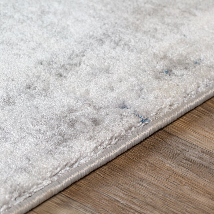 Aisha Machine Woven Rug — Charcoal / Blue | AIS-2314