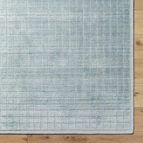 Carre Handmade Rug — Denim / Light Beige | CCR-2303