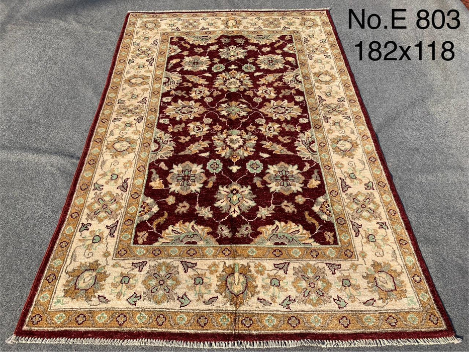 3’8″ × 5’9″ Hand-Knotted Oriental Rug
