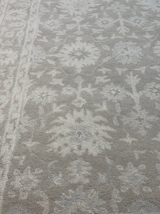 4'X6' Hand-Tufted Nepali Wool Area Rug- Neutral