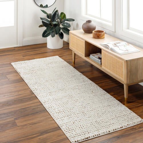 Livabliss Freud Machine Woven Rug — Ivory / Taupe | FEU-2318