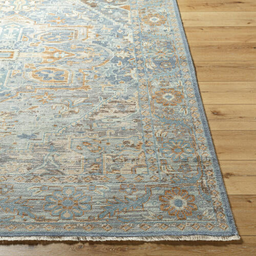Cappadocia Handmade Wool Rug — Blue / Sand | CPP-5034