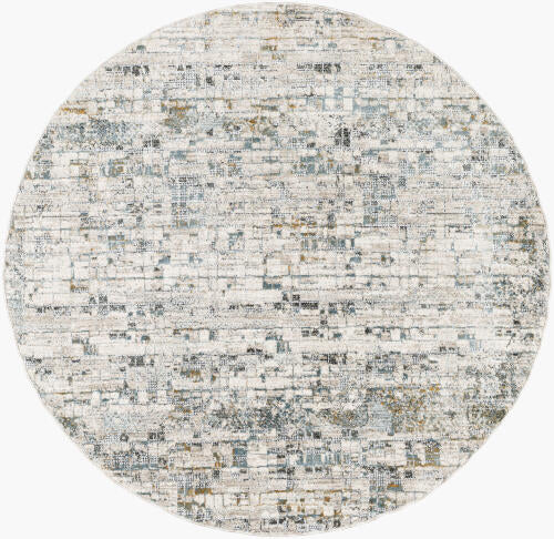 Livabliss Dresden Machine Woven Rug — Soft Teal / Taupe | DRE-2304