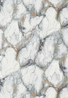 8'X10' High-Graded Polyester Contemporary Style Area Rug-  White/Multi (Power-Loomed)