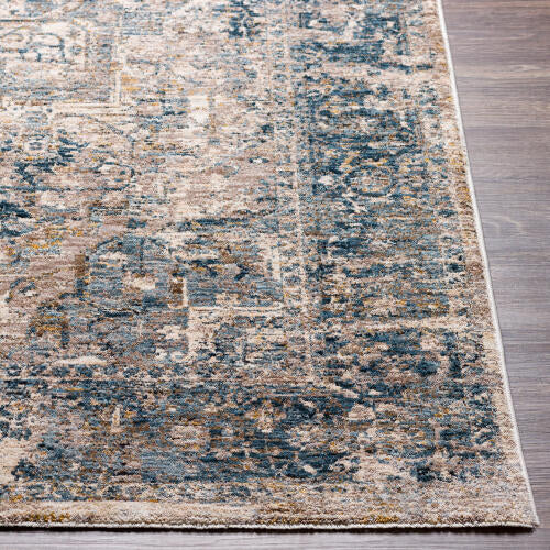 Livabliss  Mirabel Machine Woven Rug — Taupe / Denim | MBE-2312
