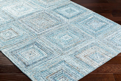 Calgary Handmade Rug — Denim / Sky Blue | CGR-2301