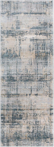 Brunswick Machine Woven Rug — Pale Blue / Taupe | BWK-2300