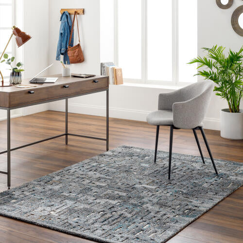 Calgary Handmade Rug — Blue / Gray | CGR-2305