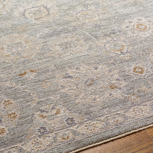 Avant Garde Machine Woven Rug — Dusty Sage / Light Beige (AVT-2335)