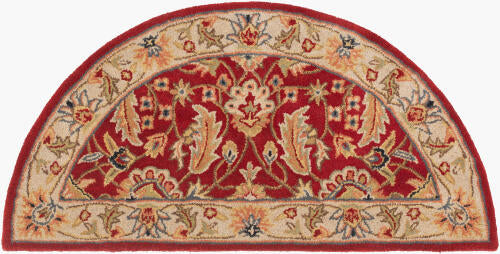 Caesar Handmade Wool Rug — Rust / Ivory Multi | CAE-1022