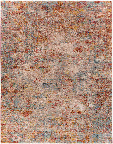 Livabliss Mirabel Machine Woven Rug — Dusty Coral / Pale Blue | MBE-2300 - performance