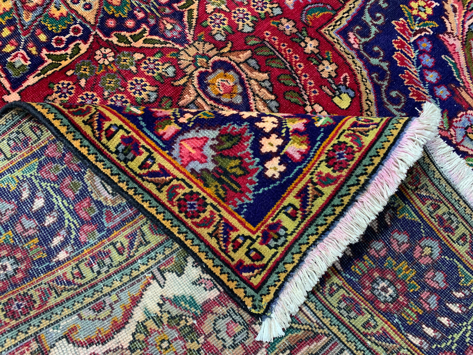 7'x10' Hand-Knotted Wool Red/Multi Area Rug – KB Rugs