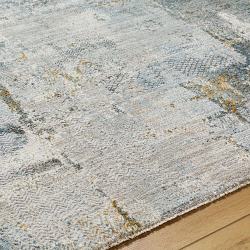 Livabliss Dresden Machine Woven Rug — Mist / Teal | DRE-2305