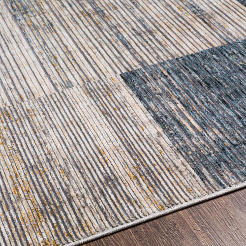 Livabliss Cardiff Machine Woven Rug — Blue / Gray | CDF-2312