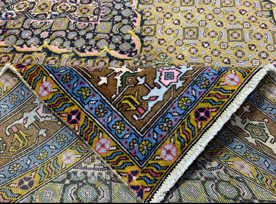 7'x10' Hand-Knotted Persian Olive/Multi Area Rug – KB Rugs 