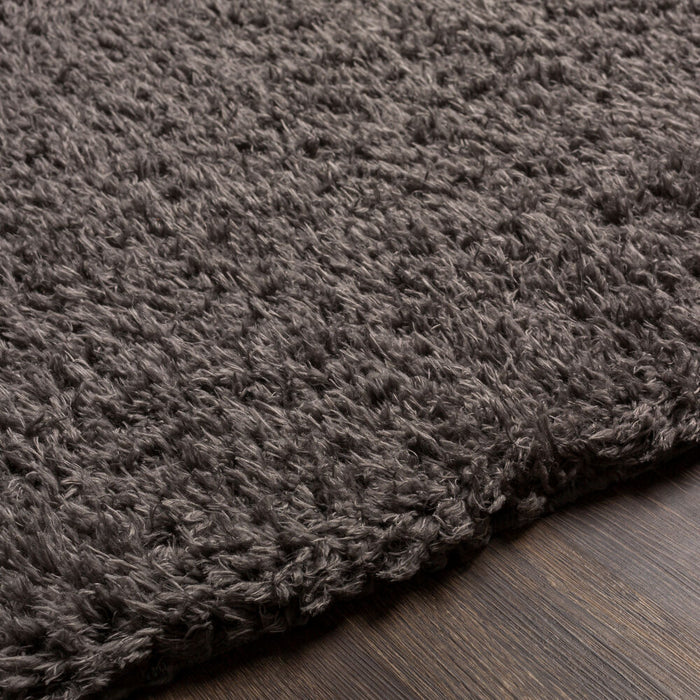 Angora Machine Woven Rug — Charcoal | ANG-2300