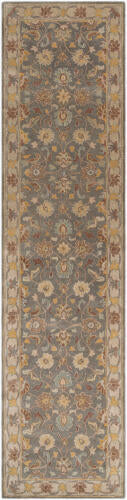 Caesar Handmade Wool Rug — Charcoal / Taupe | CAE-1005