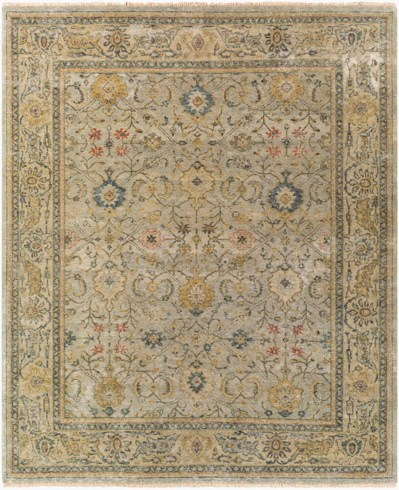 Anatolia Hand Knotted Rug — Olive / Tan | ANY-2300 - performance