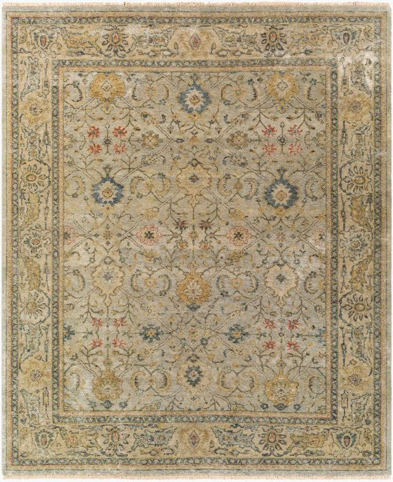 Anatolia Hand Knotted Rug — Olive / Tan | ANY-2300