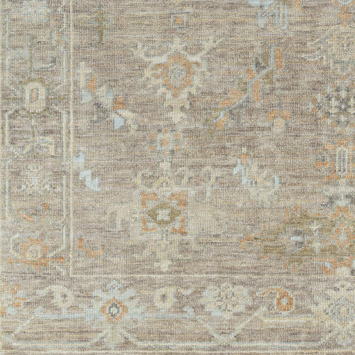 Antalya Handmade Wool Rug — Tan / Sage | ANT-2301