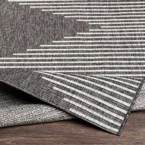 Livabliss Eagean Machine Woven Rug — Charcoal / Gray | EAG-2348