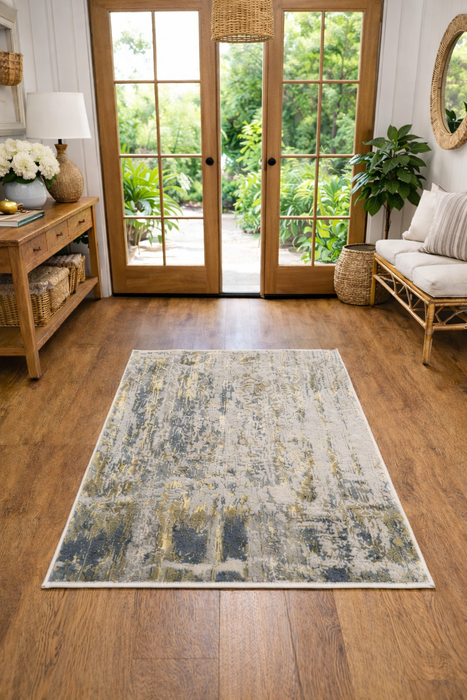 3'x5' Radiance High End Turkey Machine Made Area Rug  D.Beige/Birch