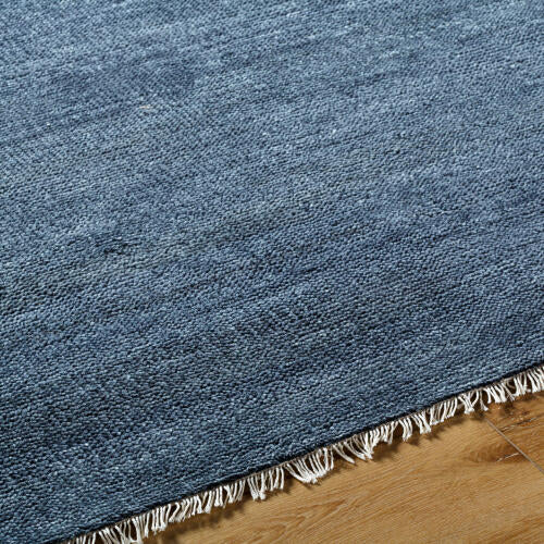 Epic Handmade Wool Rug — Navy | EPI-2311