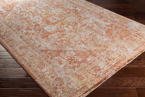 Livabliss Mirabel Machine Woven Rug — Dusty Coral / Beige | MBE-2304