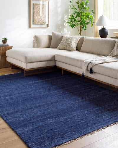 Epic Handmade Wool Rug — Blue | EPI-2300 - colour & pattern