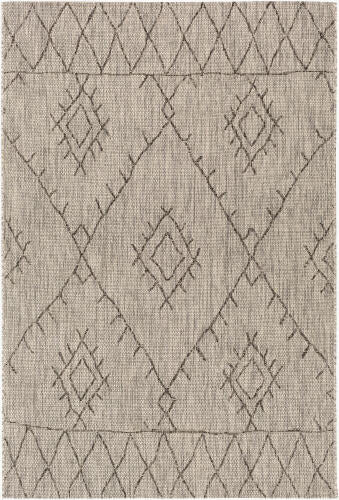 Livabliss Eagean Machine Woven Rug — Taupe / Charcoal | EAG-2328