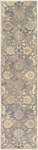 Caesar Handmade Wool Rug — Taupe / Ivory | CAE-1195