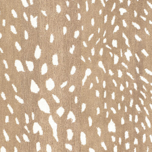 Athena Handmade Wool Rug — Light Brown / Cream | ATH-5162