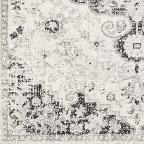 Livabliss  Harput Machine Woven Rug — Gray / Ivory | HAP-1061
