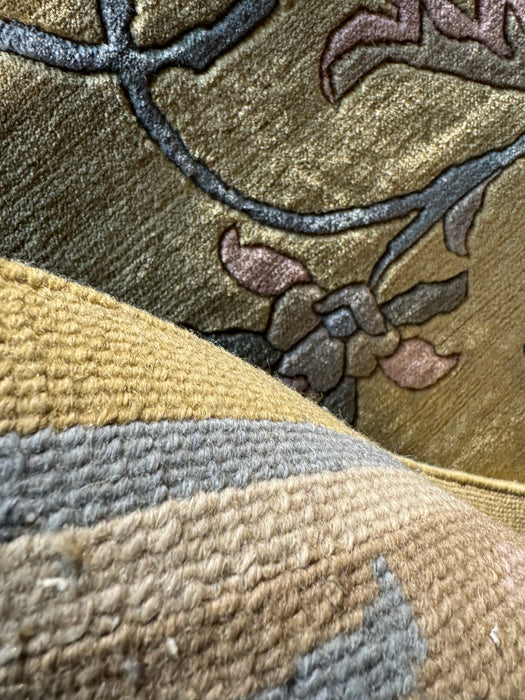 9'x12' Hand-Knotted Persian Multi/Green Area Rug – KB Rugs